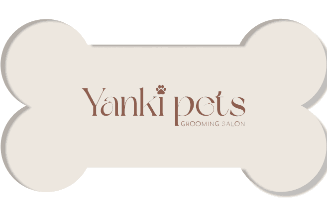 Лицевая сторона визитки Yanki pets