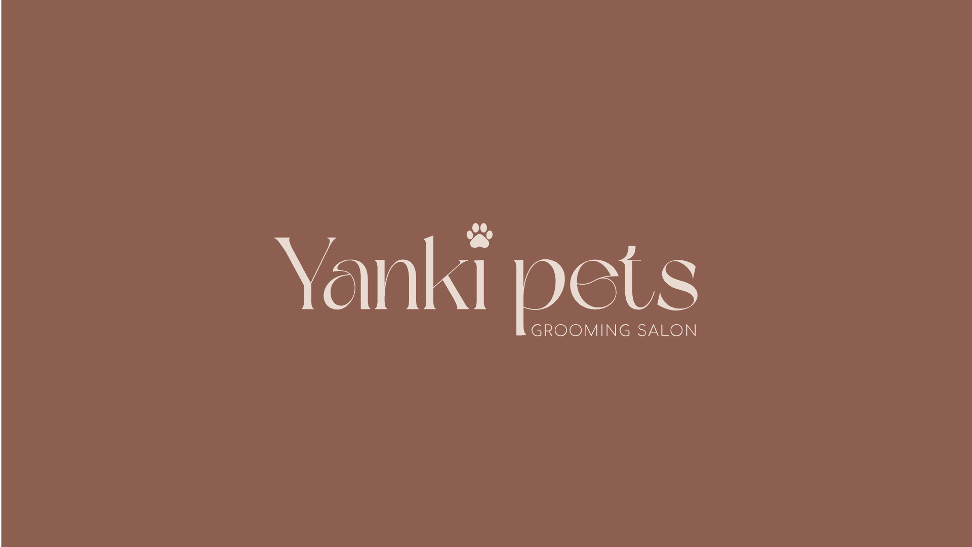 Логотип груминг-салона Yanki pets